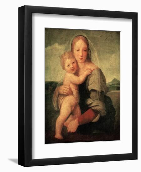 The Mackintosh Madonna, C1510-1512-Raphael-Framed Giclee Print