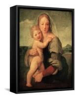 The Mackintosh Madonna, C1510-1512-Raphael-Framed Stretched Canvas