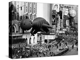 The Macy's Thanksgiving Day Parade, Times Square, New York City, November 28, 1963-null-Stretched Canvas