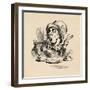 'The Mad Hatter', 1889-John Tenniel-Framed Giclee Print