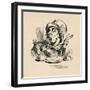 'The Mad Hatter', 1889-John Tenniel-Framed Giclee Print