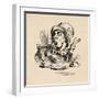 'The Mad Hatter', 1889-John Tenniel-Framed Giclee Print