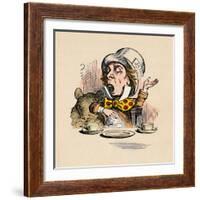 'The Mad Hatter', 1889-John Tenniel-Framed Giclee Print