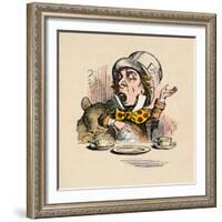 'The Mad Hatter', 1889-John Tenniel-Framed Giclee Print