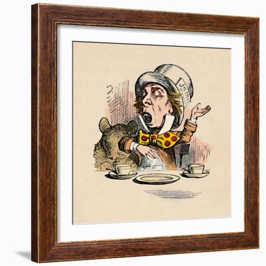 'The Mad Hatter', 1889-John Tenniel-Framed Giclee Print