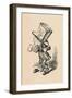 'The Mad Hatter in Court', 1889-John Tenniel-Framed Giclee Print