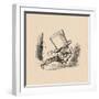 'The Mad Hatter, in the chapter 'The Tarts'', 1889-John Tenniel-Framed Giclee Print