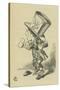 The Mad Hatter, Lewis Carroll-John Tenniel-Stretched Canvas