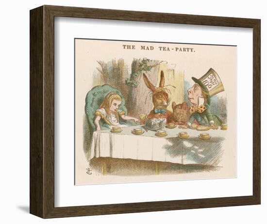 The Mad Tea Party-null-Framed Art Print