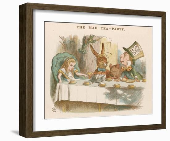 The Mad Tea Party-null-Framed Giclee Print