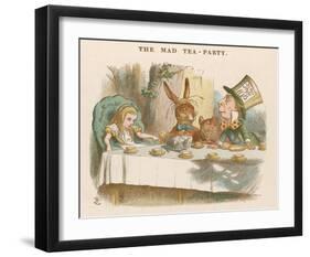 The Mad Tea Party-null-Framed Giclee Print