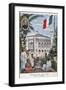 The Madagascan Pavilion at the Universal Exhibition of 1900, Paris, 1900-null-Framed Giclee Print