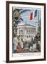 The Madagascan Pavilion at the Universal Exhibition of 1900, Paris, 1900-null-Framed Giclee Print