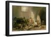 The Madhouse, 1812-15-Francisco de Goya-Framed Giclee Print