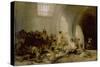 The Madhouse, about 1812/19-Francisco de Goya-Stretched Canvas