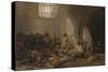 The Madhouse-Francisco de Goya-Stretched Canvas