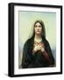 The Madonna, 1905 by Bouguereau-William-Adolphe Bouguereau-Framed Giclee Print