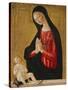 The Madonna Adoring the Child-Neroccio Di Landi-Stretched Canvas