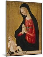 The Madonna Adoring the Child-Neroccio Di Landi-Mounted Giclee Print