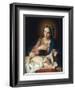 The Madonna adoring the Christ Child-Giuseppe Bottani-Framed Giclee Print
