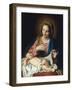 The Madonna adoring the Christ Child-Giuseppe Bottani-Framed Giclee Print