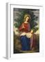 The Madonna and Child, 1855-Julius Schnorr von Carolsfeld-Framed Giclee Print