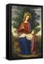 The Madonna and Child, 1855-Julius Schnorr von Carolsfeld-Framed Stretched Canvas