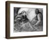 The Madonna and Child and St Joseph, Early 16th Century-Correggio-Framed Giclee Print