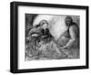 The Madonna and Child and St Joseph, Early 16th Century-Correggio-Framed Giclee Print