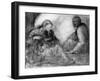 The Madonna and Child and St Joseph, Early 16th Century-Correggio-Framed Giclee Print