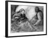 The Madonna and Child and St Joseph, Early 16th Century-Correggio-Framed Giclee Print