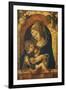 The Madonna and Child at a Marble Parapet-Carlo Crivelli-Framed Giclee Print