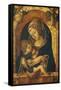 The Madonna and Child at a Marble Parapet-Carlo Crivelli-Framed Stretched Canvas