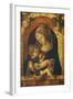 The Madonna and Child at a Marble Parapet-Carlo Crivelli-Framed Giclee Print