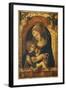 The Madonna and Child at a Marble Parapet-Carlo Crivelli-Framed Giclee Print