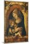 The Madonna and Child at a Marble Parapet-Carlo Crivelli-Mounted Giclee Print