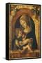 The Madonna and Child at a Marble Parapet-Carlo Crivelli-Framed Stretched Canvas