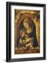The Madonna and Child at a Marble Parapet-Carlo Crivelli-Framed Giclee Print