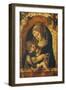 The Madonna and Child at a Marble Parapet-Carlo Crivelli-Framed Giclee Print