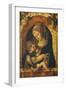 The Madonna and Child at a Marble Parapet-Carlo Crivelli-Framed Giclee Print