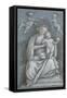 The Madonna and Child Crowned by Two Angels-Bernardino Lanino-Framed Stretched Canvas