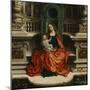 The Madonna and Child Enthroned, 16th Century-Adriaen Isenbrant-Mounted Giclee Print
