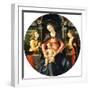 The Madonna and Child Enthroned, Adored by Angels-null-Framed Giclee Print