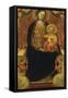 The Madonna and Child Enthroned with Four Angels-Master of Saint Verdiana-Framed Stretched Canvas