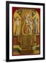 The Madonna and Child Enthroned with Music-Making Angels-Vittore Crivelli-Framed Giclee Print
