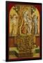 The Madonna and Child Enthroned with Music-Making Angels-Vittore Crivelli-Framed Giclee Print