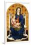 The Madonna and Child Enthroned-Michele Giambono-Framed Giclee Print