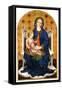 The Madonna and Child Enthroned-Michele Giambono-Framed Stretched Canvas