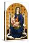 The Madonna and Child Enthroned-Michele Giambono-Stretched Canvas