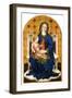 The Madonna and Child Enthroned-Michele Giambono-Framed Giclee Print